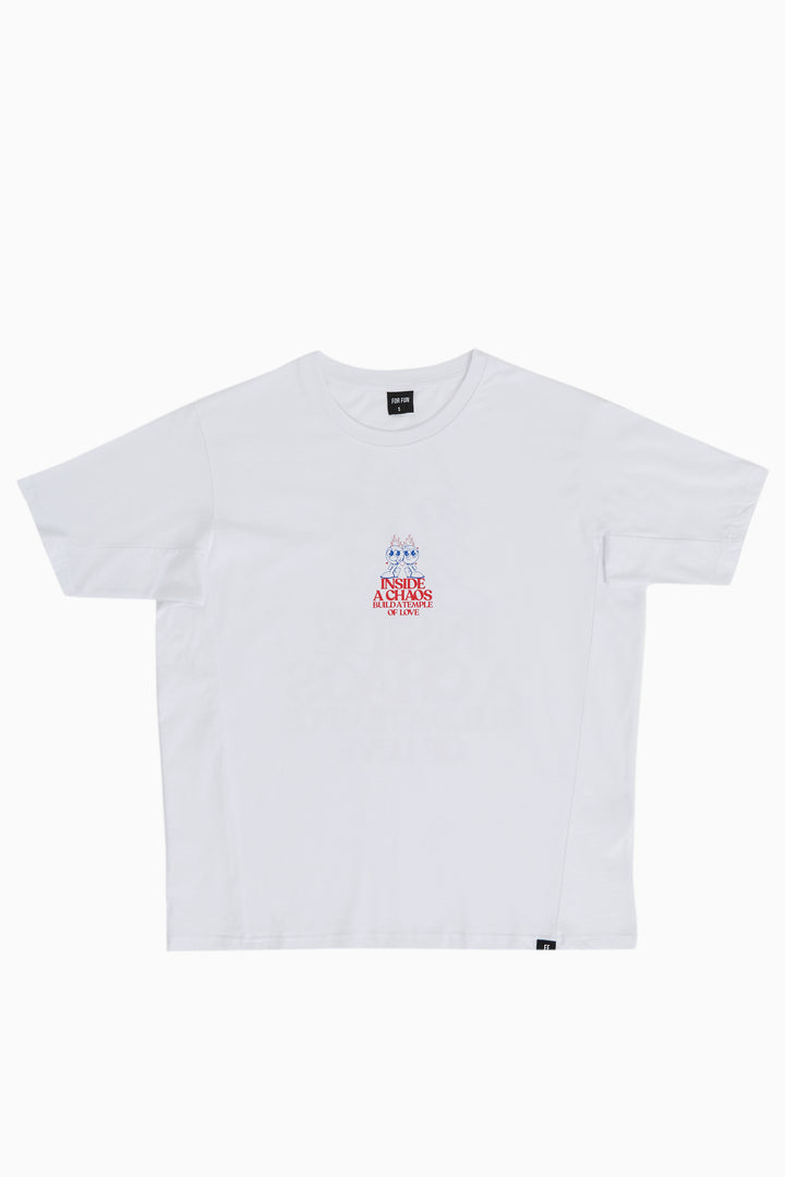 Inside A Chaos, Build A Temple Of Love / Oversize T-shirt