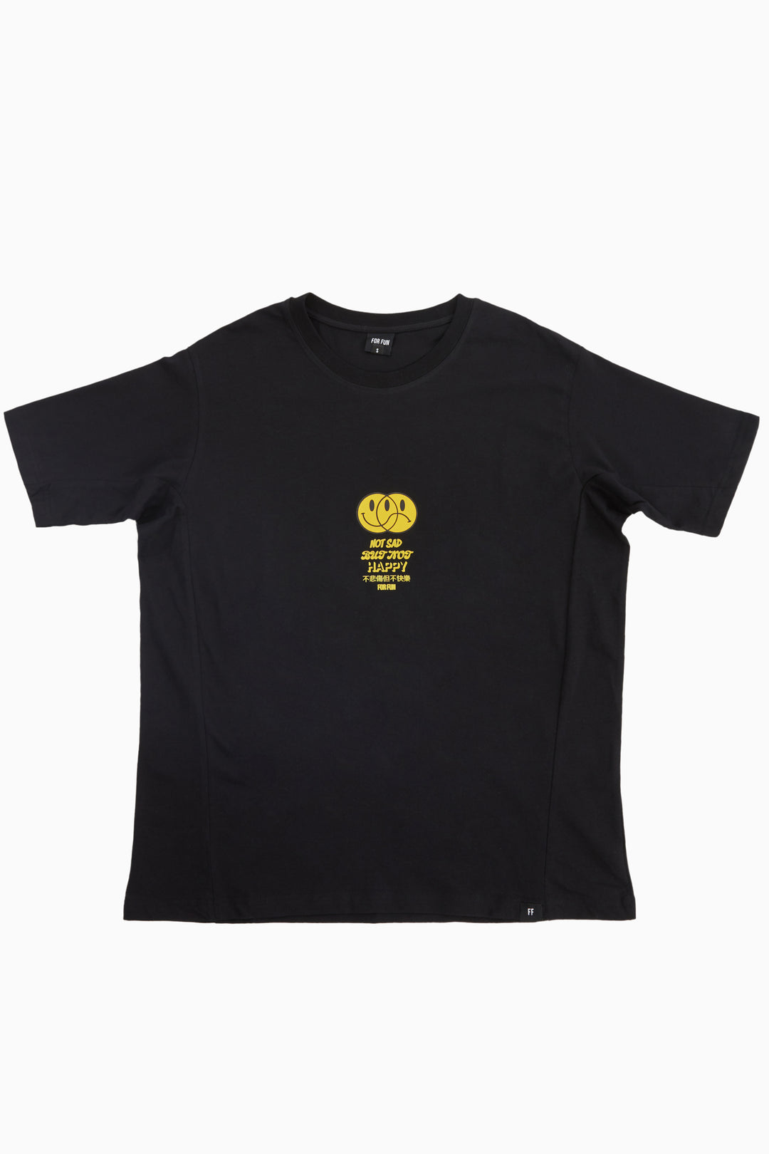 Not Sad But Not Happy / Oversize T-shirt