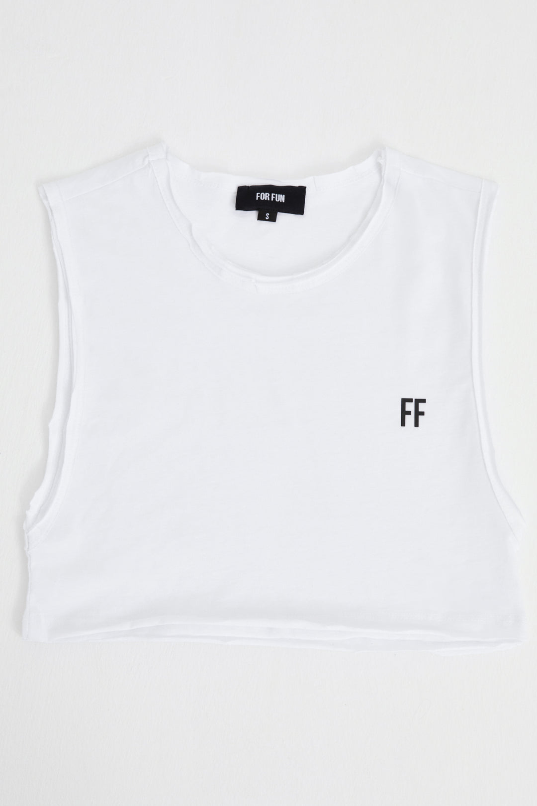FF / Sleeveless Crop Tank Top