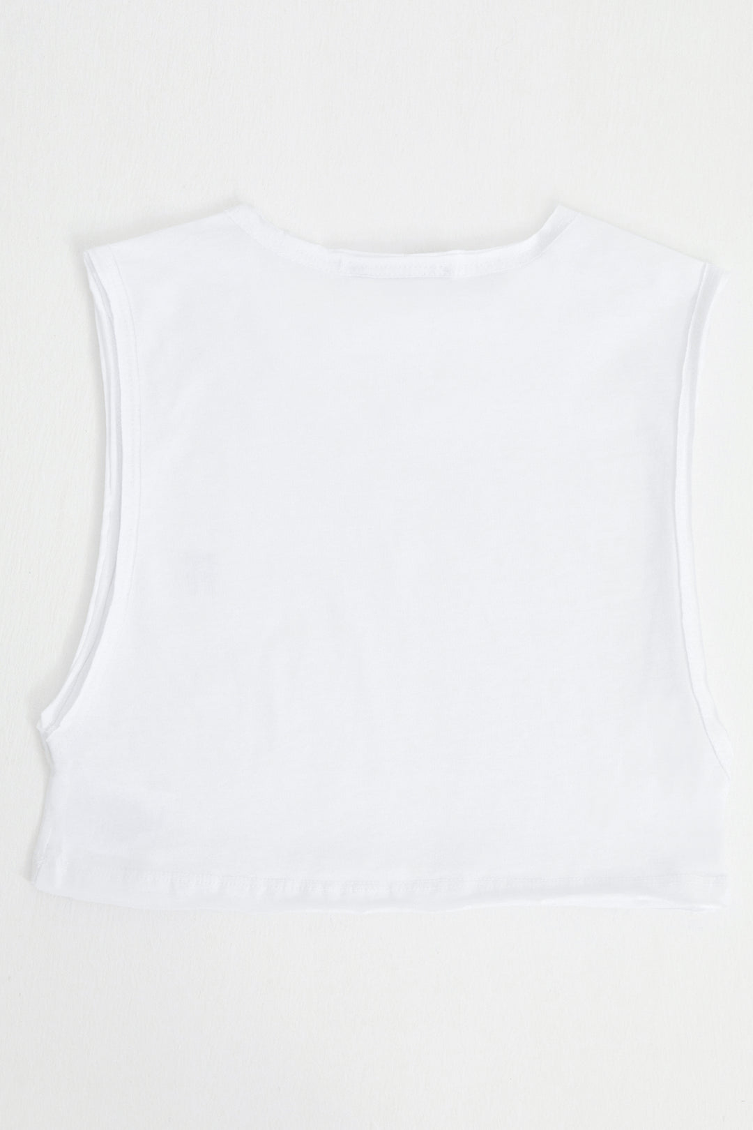 FF / Sleeveless Crop Tank Top