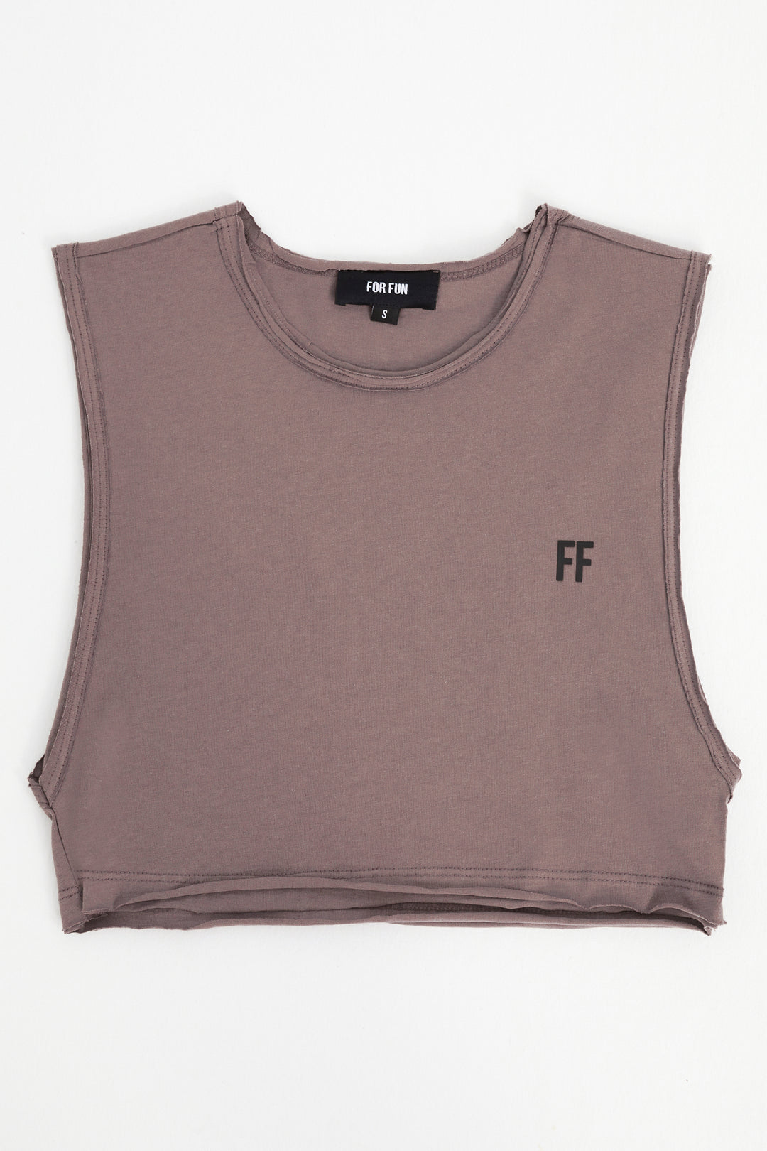 FF / Sleeveless Crop Tank Top