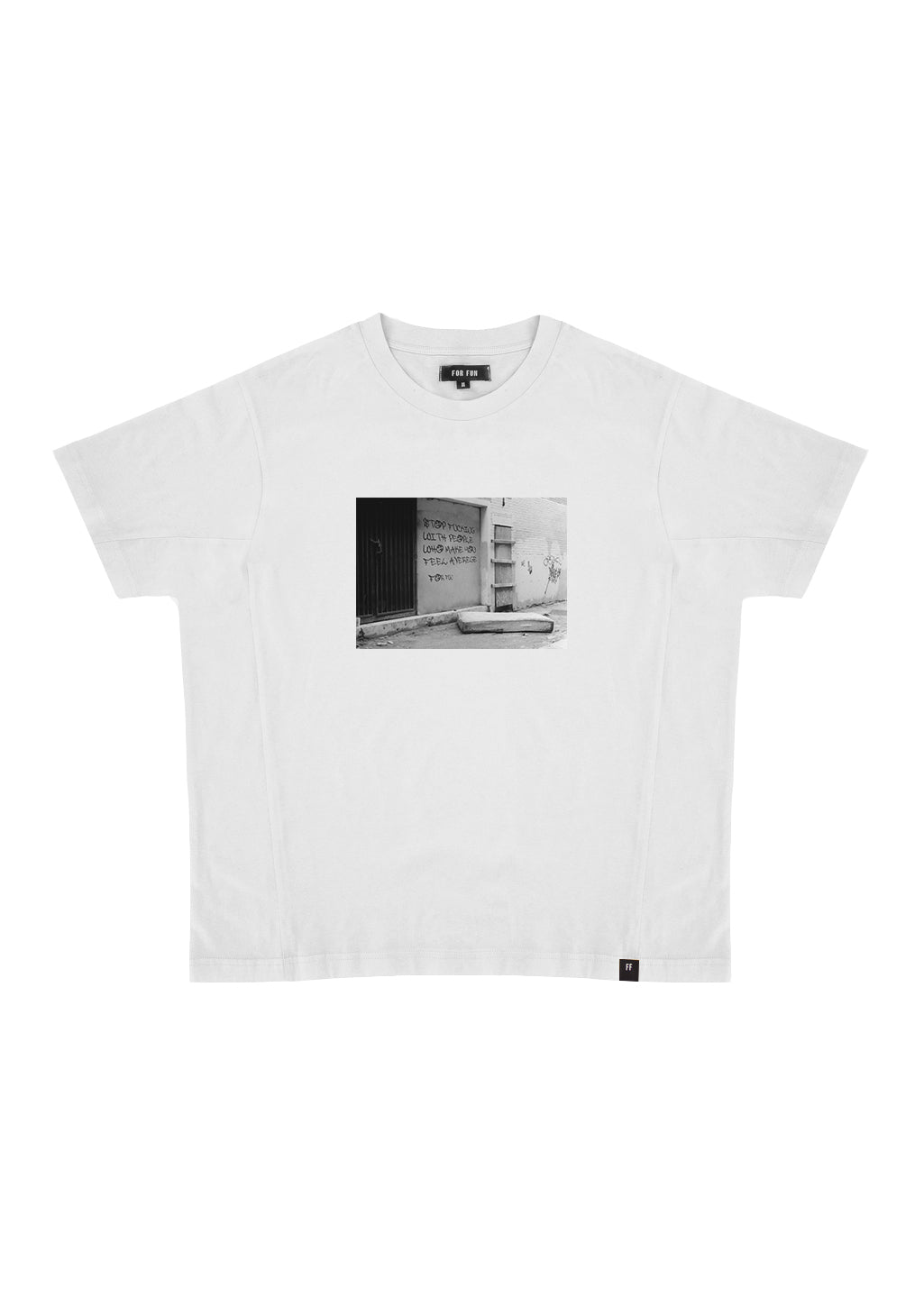 Stop Fucking with People Who Make You Feel Average / Oversize T-shirt