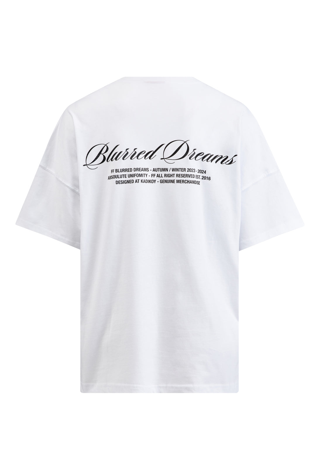 Blurred Dreams / Drop Shoulder Oversize T-shirt