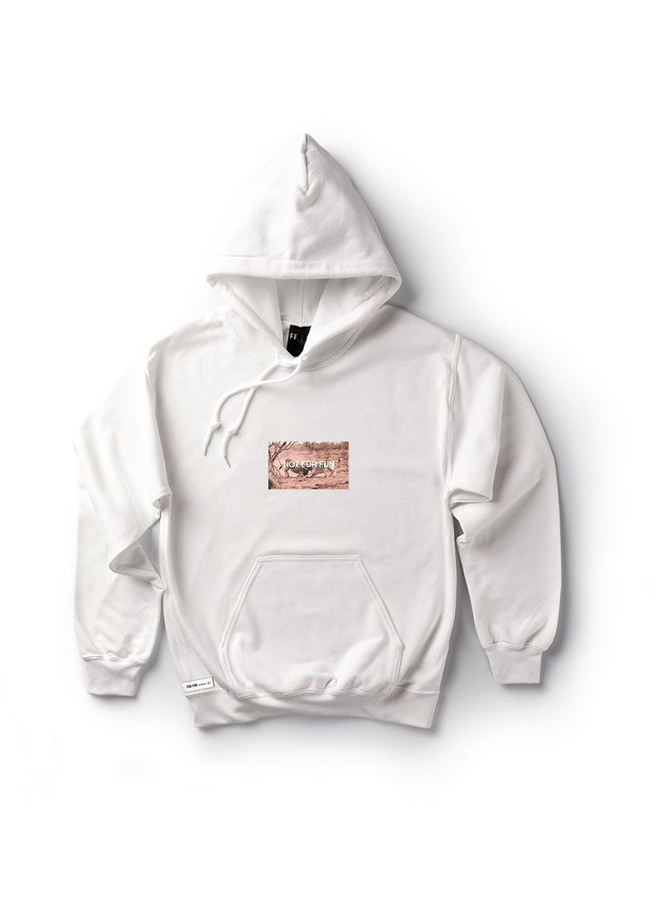 Not For Fun 003 / Oversized Pullover Hoodie