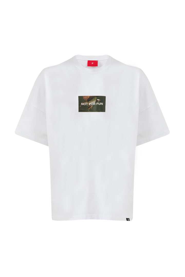 Not For Fun 005 / Drop Shoulder Oversize T-shirt