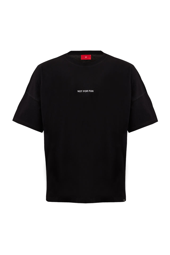 Not For Fun 001 / Drop Shoulder Oversize T-shirt