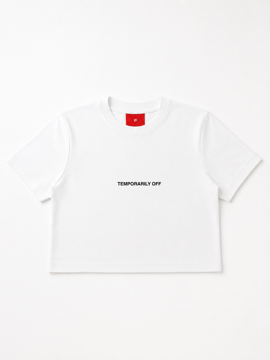 Temporarily Off / Crop T-shirt