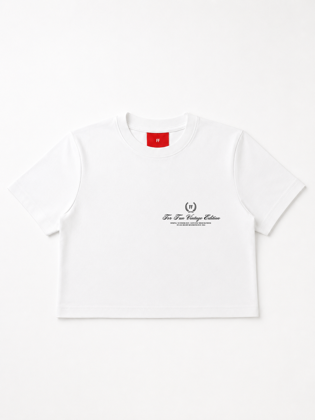 For Fun Vintage Edition / Crop T-shirt