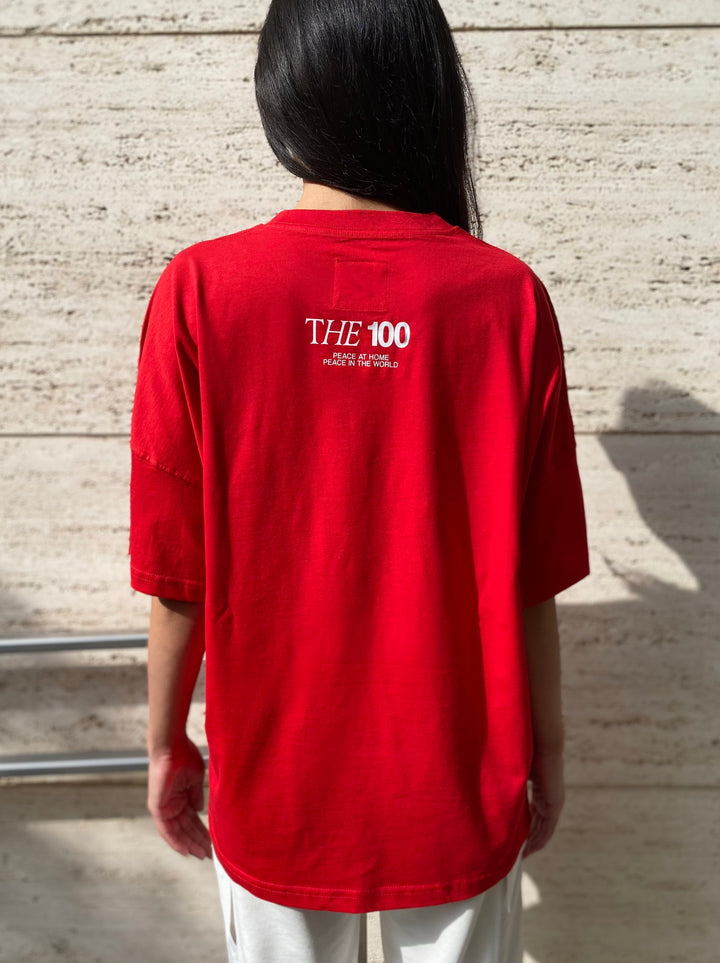 THE 100 / Drop Shoulder Oversize T-shirt