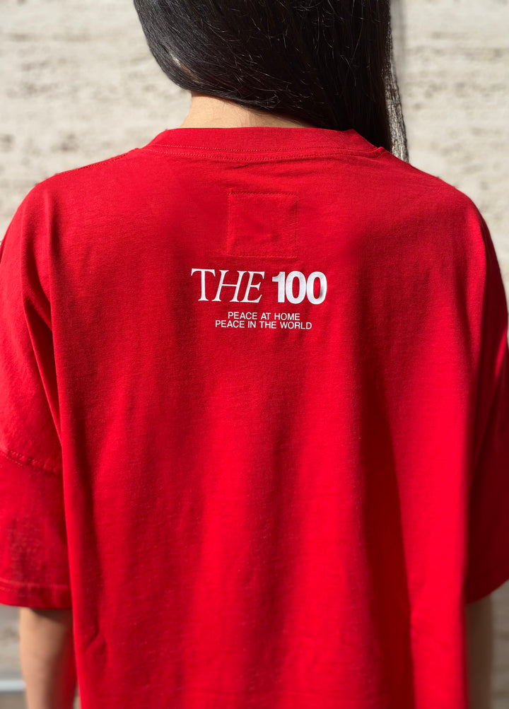 THE 100 / Drop Shoulder Oversize T-shirt