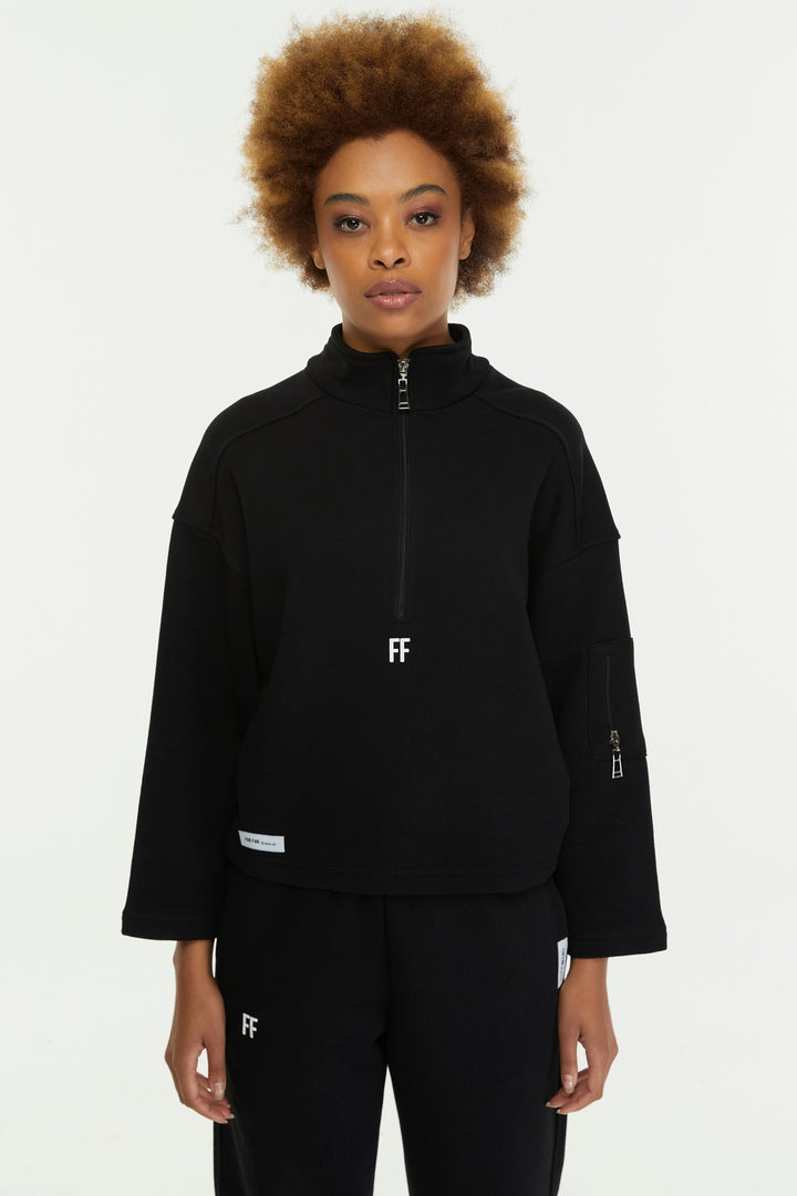 FF / Zipper Women's Sweatshirt